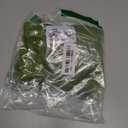 DENTRUN Reversible Dog Coat - Windproof Polar Fleece Vest with Reflective Neck Strips, Hook & Loop Closures, Sleeveless Cold Weather Jacket for Small Dogs (XS, Tiny Dogs Gear) (Green)