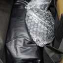 HNXKB SUV Air Mattress Car Camping Bed - Inflatable Thickened and Double Car Air Mattress Bed with Air Pump Portable Foldable Car Air Bed Mattress for Home Car Travel Camping-(Black)