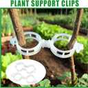 6.6x32.8FT Trellis Netting for Climbing Plants,Trellis Netting with Plant Clips, Heavy-Duty PE Trellis Net for Cucumber, Tomato, Vegetables, Fruits, Sweet Pea Plants