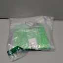 Plastic Party Green Wristbands-100 Pack Colored Vinyl Wristbands for Events-Waterproof Lightweight Security Wrist Bands for Bar Club Festival Music Meeting