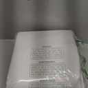 NICETOWN 100% Blackout Curtain Panels, Rod Pocket Window Curtains with Black Liner for Nursery, 84 inches Drop Cold and Full Light Blocking Draperies (White, 2 Pieces, 52 inches Wide Each Panel)