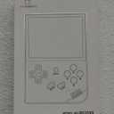 RG35XX 2024 New Updated Portable Game Console with 3.5 Inch IPS Screen Built-in 5470+ Games Linux System, Handheld Video Games Support Gamepad and HDMI TV Output, Retro Game Gift (Transparent Black)