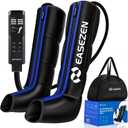 EaseZen Leg Compression Massager for Circulation and Pain Relief, Air Compression Leg Recovery System for Fast Recovery of Foot, Calf and Thigh, Relieve Edema, Reduce Muscle Fatigue, Small Size