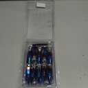 M12x1.5 Lug Burnt Blue Nuts Lug,Spiked Lug nut for Acura, Honda, Chevy, Hyundai, Toyota, Lexus, 20PCS 12x1.5 Lug Nuts with Socket Key.