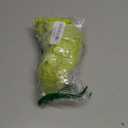 Artfish Women's Long Sleeve Scoop Neck V Notch Ribbed Slim Fitted Casual Basic Crop Top (Lime Neon Green, Small)