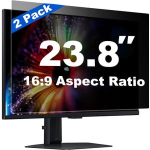 [2 Pack] 23.8 Inch Computer Privacy Screen for 16:9 Widescreen Monitor
