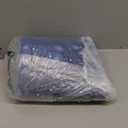 6x9 Christmas Rugs for Living Room Washable Rugs for Bedroom SnowmanReindeer Print Area Rug with Non Slip Backing Low Pile Non Shedding Stain Resistant Throw Mats for Dining Room, Blue