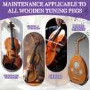 JAOJAO Violin Peg Compound, Peg Compound Violin Smooth and Delicate Effectively Fill Gaps Increase Friction Not Easy to Run Tune Small and Portable Extend The Life of The Tuning Pin, 26g