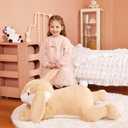 IKASA Giant Rabbit Stuffed Animal Plush Toy, 30" Large Bunny Plushy Toys for Kids Girls Boys Children