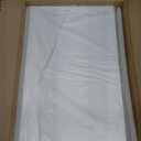 6 PCS Extra Large Buffet Risers Set, White Acrylic Food Risers for Buffet Table, Display Stand Shelf with Hollow Bottoms for Catering Dessert Collectibles Jewelry Figures Show