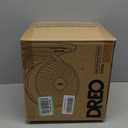 Dreo Fan for Bedroom, 12 Inches, 70ft Powerful Airflow, 28db Quiet Table Air Circulator Fans for Whole Room, 120 Adjustable Tilt, 3 Speeds, Desktop Fan for Home, Office, Kitchen (Black)