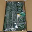 TOCCYARD Cucumber Trellis for Raised Bed, U-Shape Garden Trellis for Climbing Plants Outdoor, Metal Arch Trellis for Vegetables, Plant Support for Tomato, Pea, Zucchini, Squash