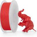 Bambu Lab PLA Filament Matte 3D Printer Filament 1.75mm PLA 1kg High Tenacity Eco Friendly - Red (10200) - Spool