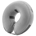 BENCMATE Inflatable Dog Cone Collar Alternative, Soft Dog Cone for Dogs and Cats, Neck Recovery ECollar Donut Collar After Surgery (Medium, Grey)