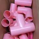 Trycooling Stuffed Animal Storage Zoo Stuffed Animal Holder Space Save Vertical Stuffed Animals Storage PVC with Elastic Band and Net for Playroom Bedroom Nursery (Pink 1)