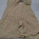 Decorus Women's Low Back Full Deep Plunge Strapless Bodysuit Mid Thigh Backless Shapewear Tummy Control Shaping Body Shaper (3XL, lBeige)