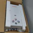 GASLAND BE264 Tankless Water Heater Propane 10L, 2.64GPM Outdoor Propane Shower for Camping & Off Grid, 68,000BTU, Digital Display, Overheating Protection, Easy Installation (White)