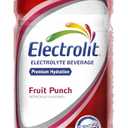 Electrolit, Electrolyte Beverage, Fruit Punch, 21 Fl Oz bottle (Pack of 12)