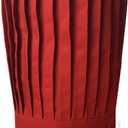 Tall Chef Hat in Red