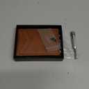 Wallet for Men, Minimalist Slim Mens Wallet with Money Clip, RFID Blocking Smart Pop Up Card Wallet with ID Window, Compact Bifold Wallet, Metal Aluminum Credit Card HolderBrown