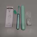 Aquasonic Icon ADA-Accepted Rechargeable Toothbrush | Magnetic Holder & Slim Travel Case | 2 Brushing Modes & Smart Timers | Gentle Micro-Vibrations (Mint) (1 Count (Pack of 1))