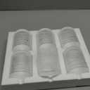 Hobnail Drinking Glasses, Vintage Glassware Set of 6, Vintage Drinking Glasses 11.75 oz, Bubble Glasses Drinking, Hobnail Glasses, Vintage Glass Cups, Jupiter Glasses for Juice, Soda, Beer, Whisky