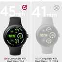 Miimall Metal Band Compatible for Google Pixel Watch 4(2025)/3 45mm 41mm Band, No Gap, Men Business Stainless Steel Adjustable Wristband Replacement Strap for Pixel Watch 4/3/2/1