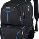 VECKUSON Lunch Bag Backpack, Insulated Cooler Lunch Box Backpack, Extra Large Travel Laptop Backpack TSA Friendly RFID Computer College bag for Women Men,Blue