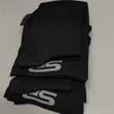 SB SOX 3-Pair Compression Socks, 15-20mmHg (L/ XL, 01 – Solid Black)