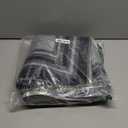 Beeiva Bordered Carpet Runners for Hallways, 2x8 Black Modern Hallway Runner Rugs with Rubber Backing, Washable Bathroom Runner Rug Printed Long Rugs for Hallway Bedroom Entryway