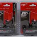 Milwaukee 48-11-2450 12V Lithium-Ion High Output 5Ah Battery 2 Pack