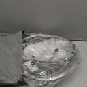 LOLYKITCH 6 QT Hybrid Tri-Ply Stainless Steel Non-Stick Saut Pan with Lid,12 Inch Deep Frying Pan,Large Skillet,Jumbo Cooker,Induction Pan, Oven Safe and Detachable Handle. (Black)