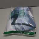 No Hook Teal Flower Shower Curtain with Snap in Fabric Liner Set, Daisy Rustic Farmhouse Double Layers Waterproof Fabric with See Through Top Window Open Grommet Bath Curtain 71x86 Inch