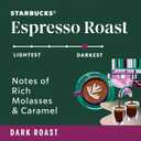 Starbucks Ground Coffee, Dark Roast Coffee, Espresso Roast, 100% Arabica, 1 bag (28 oz) (BBD: 19 Dec 2026)