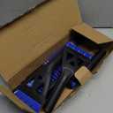 34" Extendable Ice Scrapers for Car Windshield 2-in-1 Snow Brush for Car Snow Scraper for Car Snow Scraper and Drush with Ergonomic Foam Grip for Cars, Trucks, SUVs with 360 Pivoting Brush Head Blue