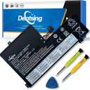 Dentsing L17M3PB0 Laptop Battery Replace for Lenovo Chromebook 100e 1st 2nd Gen 300e 2nd Gen 300e-81MB 500e 500e-81ES C340-11 S340-14 Series Notebook L17L3PB0 L17C3PG0 L18D3PG1 11.25V 42Wh/3635mAh