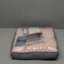 ALANSMA Reversible Weighted Blanket for All Season, Luxury Velvet, Warm and Cool, Adult 7Lb Weighted Blanket, Enjoy Sleeping Anywhere(Pink, 40''x60''7lbs)