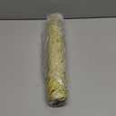 Evevde Gold Round Placemats for Dinner Table Set of 6 Metallic Plastic Vinyl Place Mats No-Slip Wipeable 6Pcs Table Mats for Daily Use Wedding Anniversary Kitchen Table Decoration (Dia:15inch/38cm)