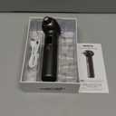 Pore Vacuum Blackhead Remover, Blackhead Extractor with 3 Adjustable Suction Levels, 5 Probes, Blackhead Remover Tools for Women and Men (Black)