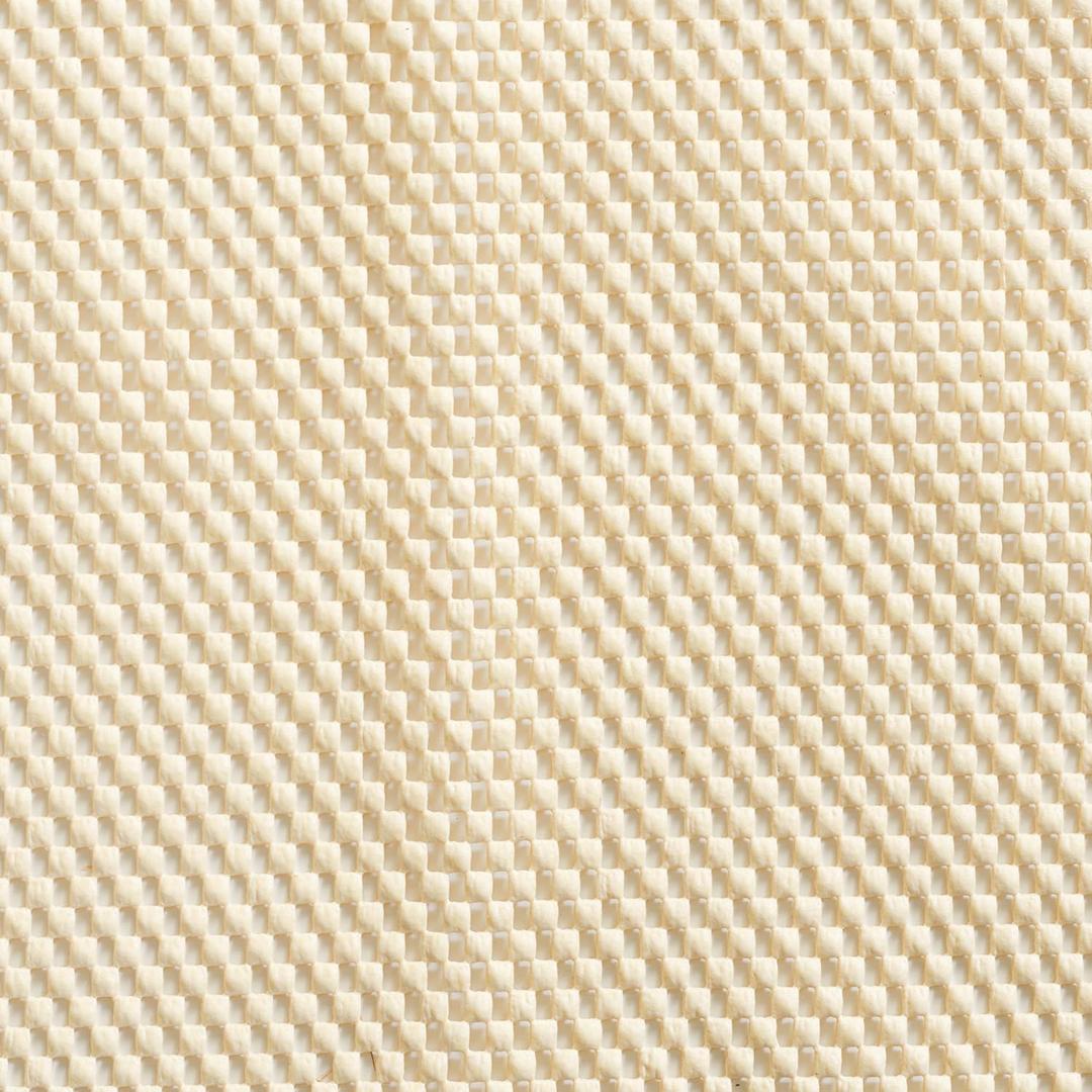 SAFAVIEH Indoor/Outdoor Non Slip Anti Skid Grippy Stay in place Rug Pad, Stable on all Hard Floors, 72x104 inches, Set of 2, Creme