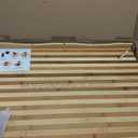 Bamboo Stovetop Cover & Countertop Cutting Board with Adjustable Legs, Dual-purpose Chopping Board for Gas Electric Stove Burner, Workspace Block Cover for RV Camping Camper