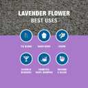 Tiesta Tea Dried Organic Lavender Flower Loose Leaf Herbal Blend 8oz (EXP 08/14/26)