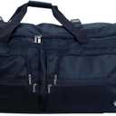 Rockland Rolling Duffel Bag, Black, 22"