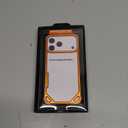 OATSBASF for iPhone 17 Pro Max Bumper Case, No Back Design, Aluminum Frame Slim Fit, Compatible with MagSafe, 4 Corner Shockproof Protection, Orange