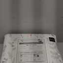 RUVANTI Flannel Sheets Full Size - GOTS Certified 100% Organic Cotton, 4 Piece Warm, Soft & Breathable Set, Deep Pocket Snug Fit, Double Brushed Cozy All Season Bedding, Linen Blooms