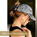 2 x 3 Pcs Large Trucker Hair Claw Clip for Hat, Baseball Claw Clips for Women, Acetate Tortoise Shell Non-Slip Strong Hold Hat Hair Clips, Claw Clips for Thick Hair Hat Hairstyles, Gifts Hair Accessories