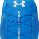 Under Armour Unisex Hustle Sport 6.0 Backpack, (402) Blue Atlantis/Black/Metallic Silver, One Size Fits Most