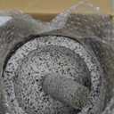 Mortar and Pestle Set,Unpolished Granite Grinder Bowl 6 Inch - 2 Cups for Herbs Pesto Pastes Seasonings Grinder,GuacamoleMortar and Pestle,with Non-Slip Mats