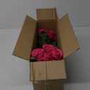 50 Pcs Artificial Rose Bluk Fake Flowers with Long Stem Realistic Silk Roses Bouquet Coffee Table Decor Flower Arrangement for Wedding Centerpieces Home Office Farmhouse Holiday Decorations