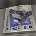 Westinghouse Electric Blanket Heated Throw, Super Cozy Soft Flannel 50"" x 60"" Heated Throw with 6 Fast Heating Levels & 2-10 Auto-Off, Machine Washable, ETL&FCC Certification, Light Grey